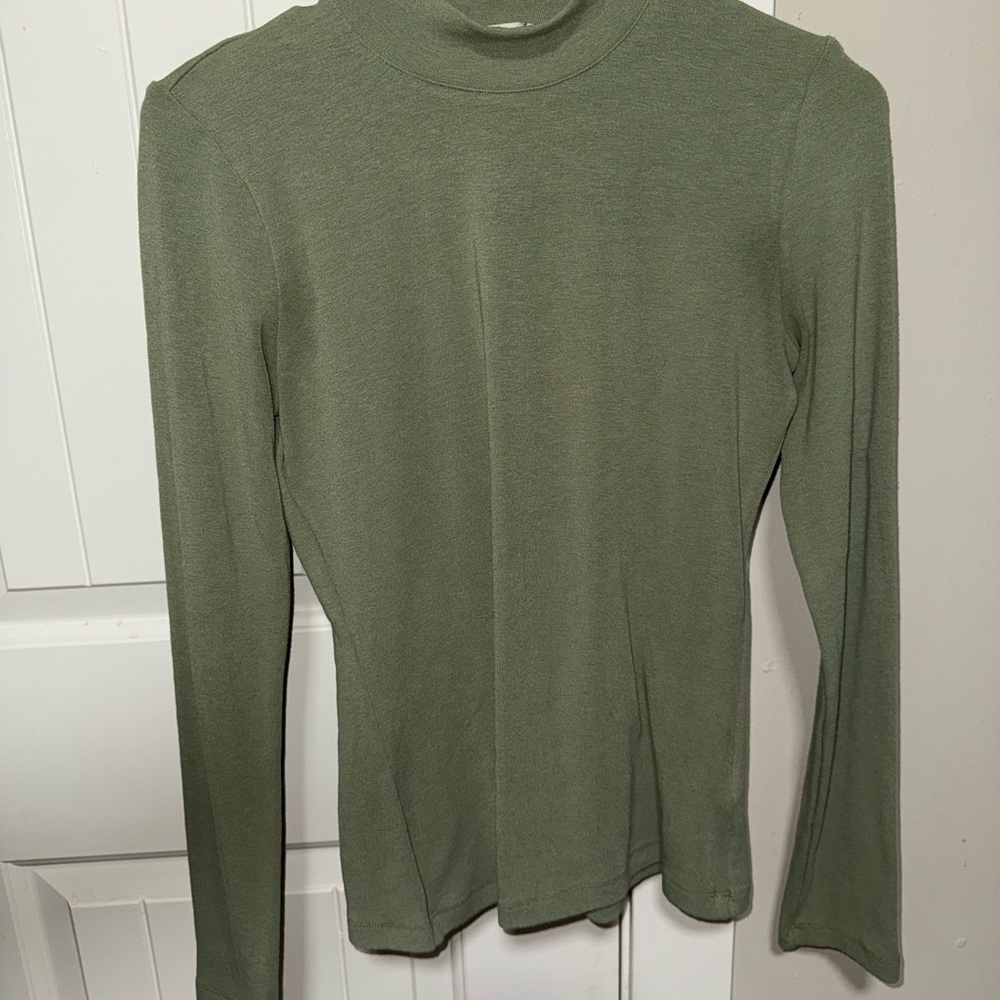 NWOT By Together Olive Long Sleeve Top